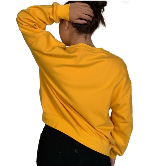 Levi Button Your Fly Bright Yellow Pullover - Picture 2 of 8
